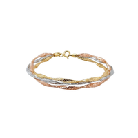 Tricolor Spiral Bracelet