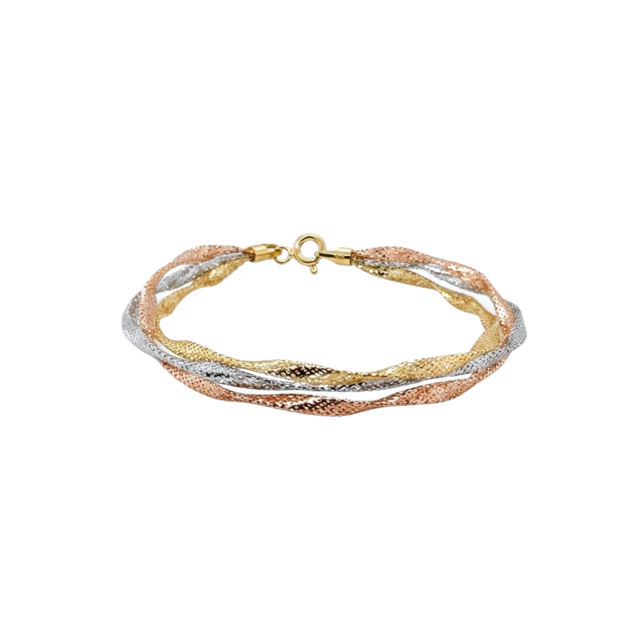 Tricolor Spiral Bracelet