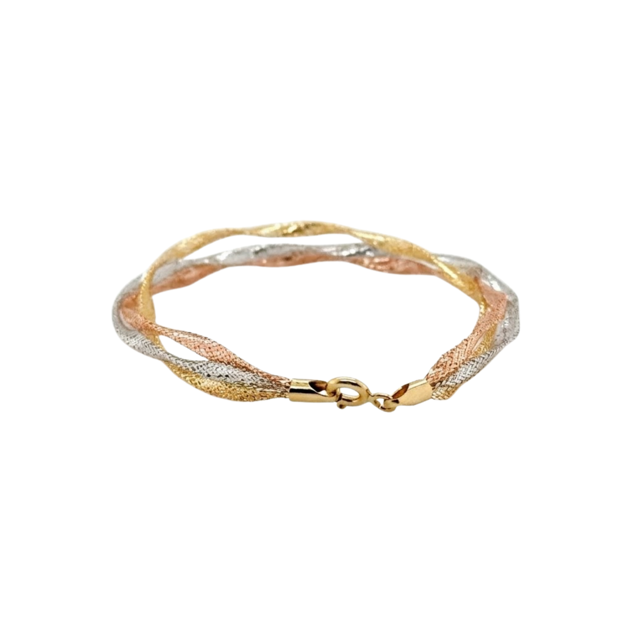 Tricolor Spiral Bracelet