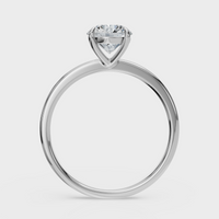 Round Cut Solitaire Ring– Diamond
