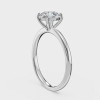 Round Cut Solitaire Ring– Diamond