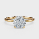 Round Cut Solitaire Ring– Diamond