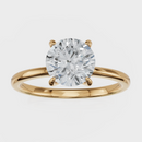 Round Cut Solitaire Ring– Diamond