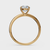 Round Cut Solitaire Ring– Diamond