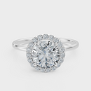 Round Cut Halo Ring– Diamonds