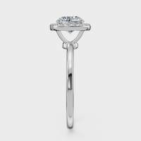 Round Cut Halo Ring– Diamonds