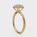 Round Cut Halo Ring– Diamonds