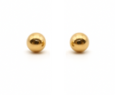 5 mm Sphere Studs - Yellow Gold