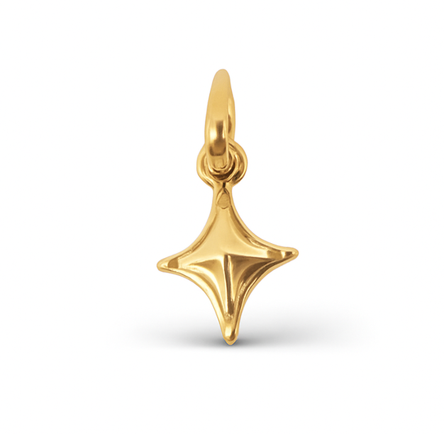 Star Pendant – Yellow Gold