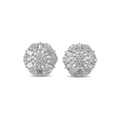 Illusion Hexagon Diamond Studs