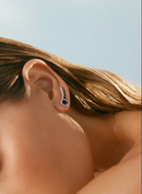 Blue Drops Diamond & Sapphire Climbers