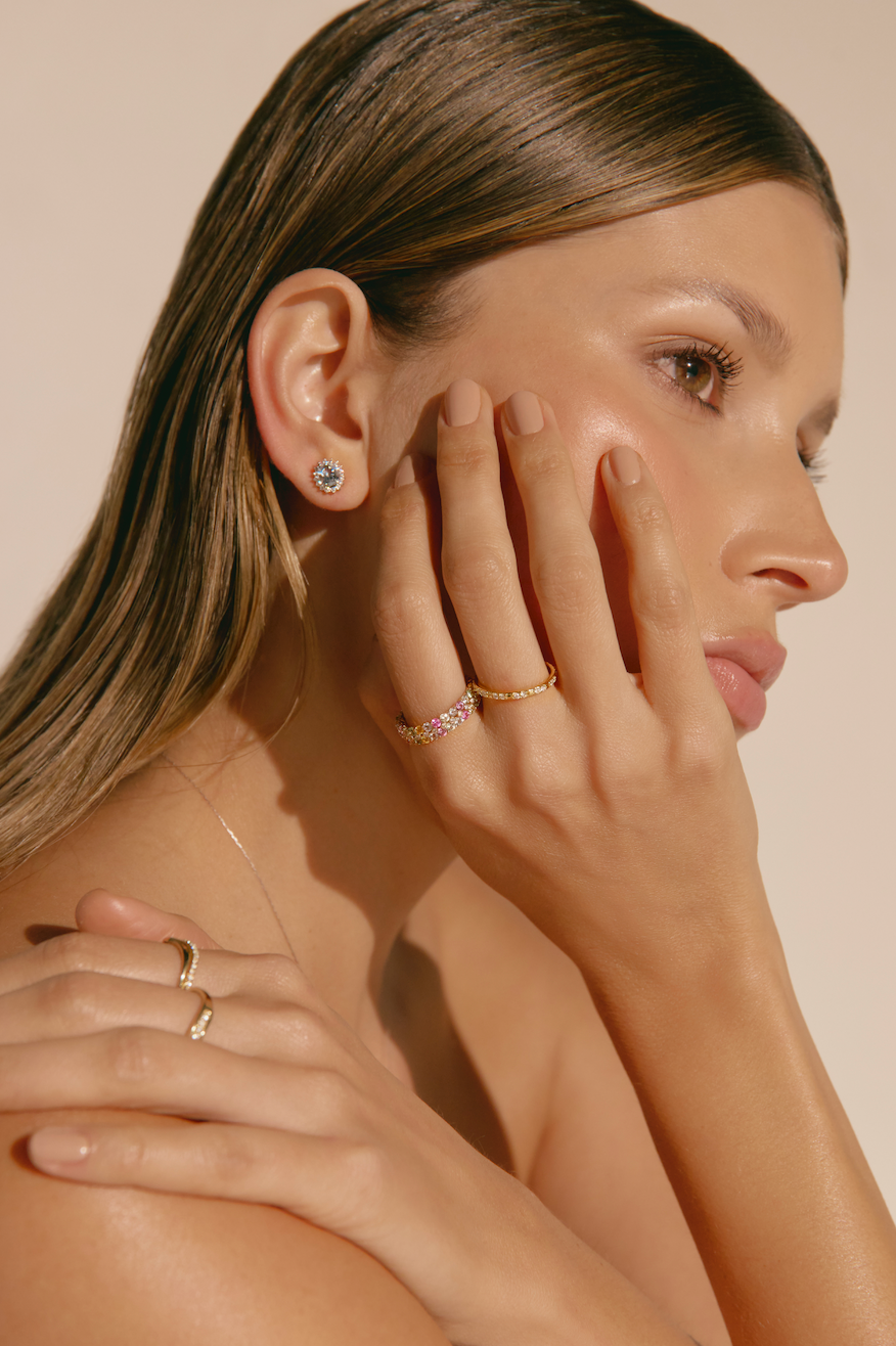 Eternity Diamond Yellow Gold Band