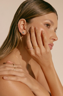 Rainbow Sapphire & Diamond Eternity Ring