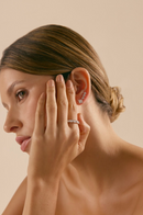 Illusion Emerald-Cut Diamond Climbers