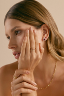 Round Ruby Small Studs