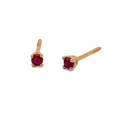 Mini Studs - Rubies