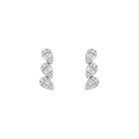 Illusion Pear Diamond Climbers