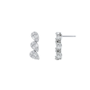 Illusion Pear Diamond Climbers