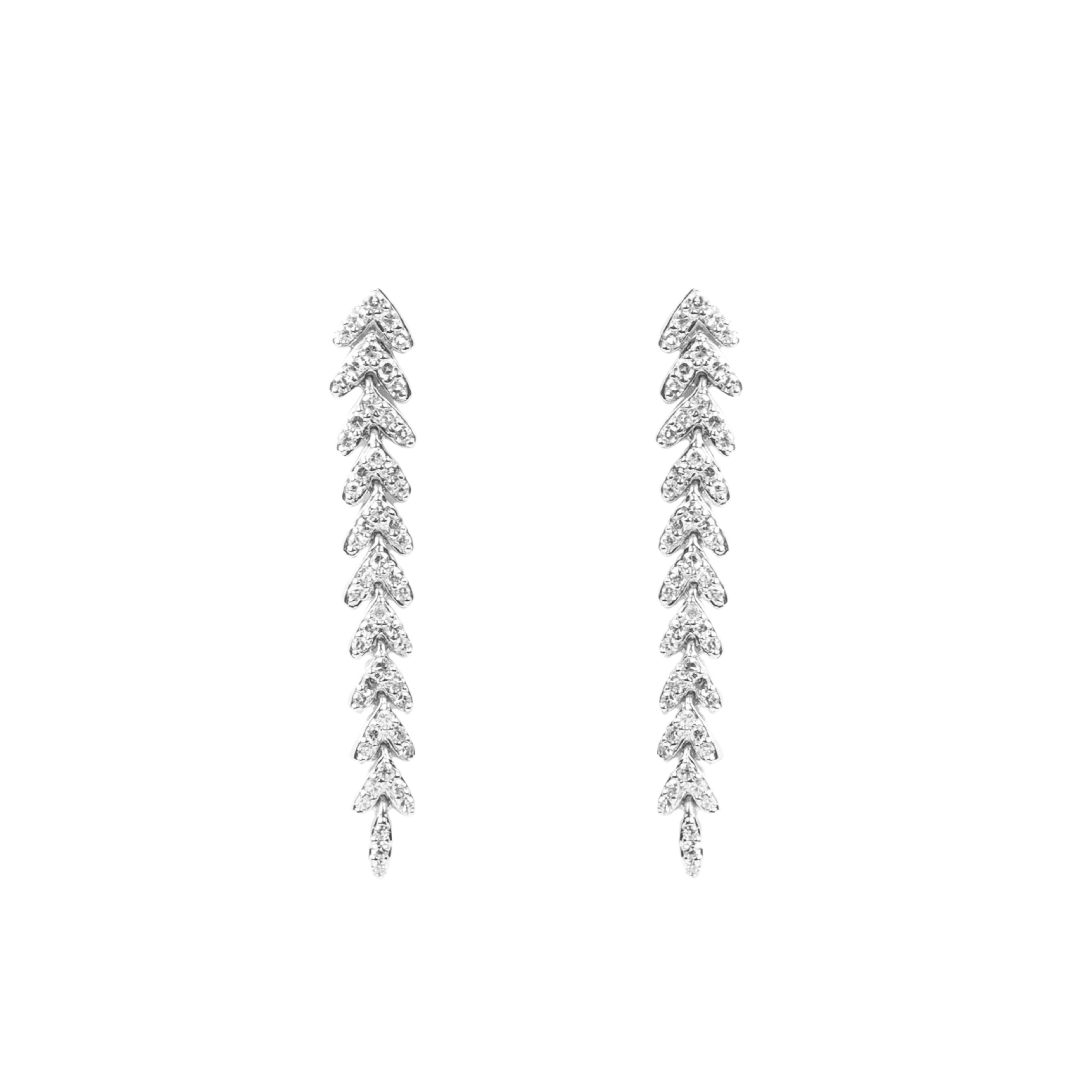 Cascade Earrings – Diamonds