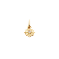 Sun & Diamond Pendant