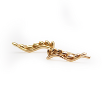 Mini Leaf Climbers – Yellow Gold