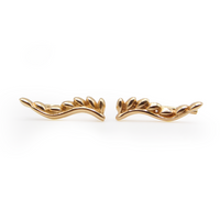 Mini Leaf Climbers – Yellow Gold