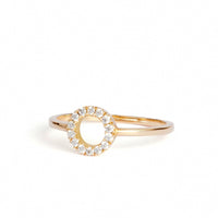 Moissanites Halo Ring