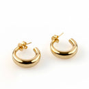 Gold Hoop Earrings