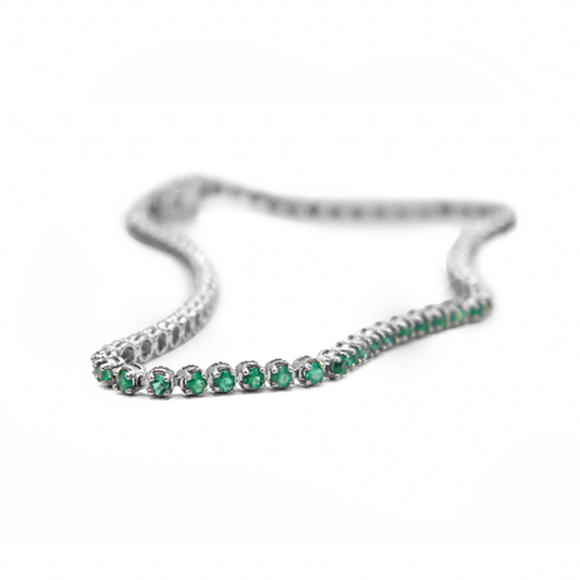 Emerald Tennis Bracelet
